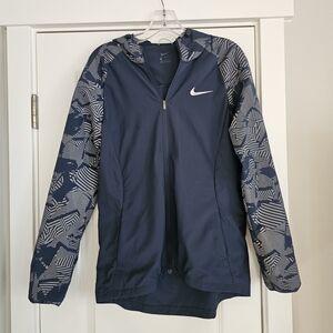 Nike Navy Blue Zip-Up Jacket